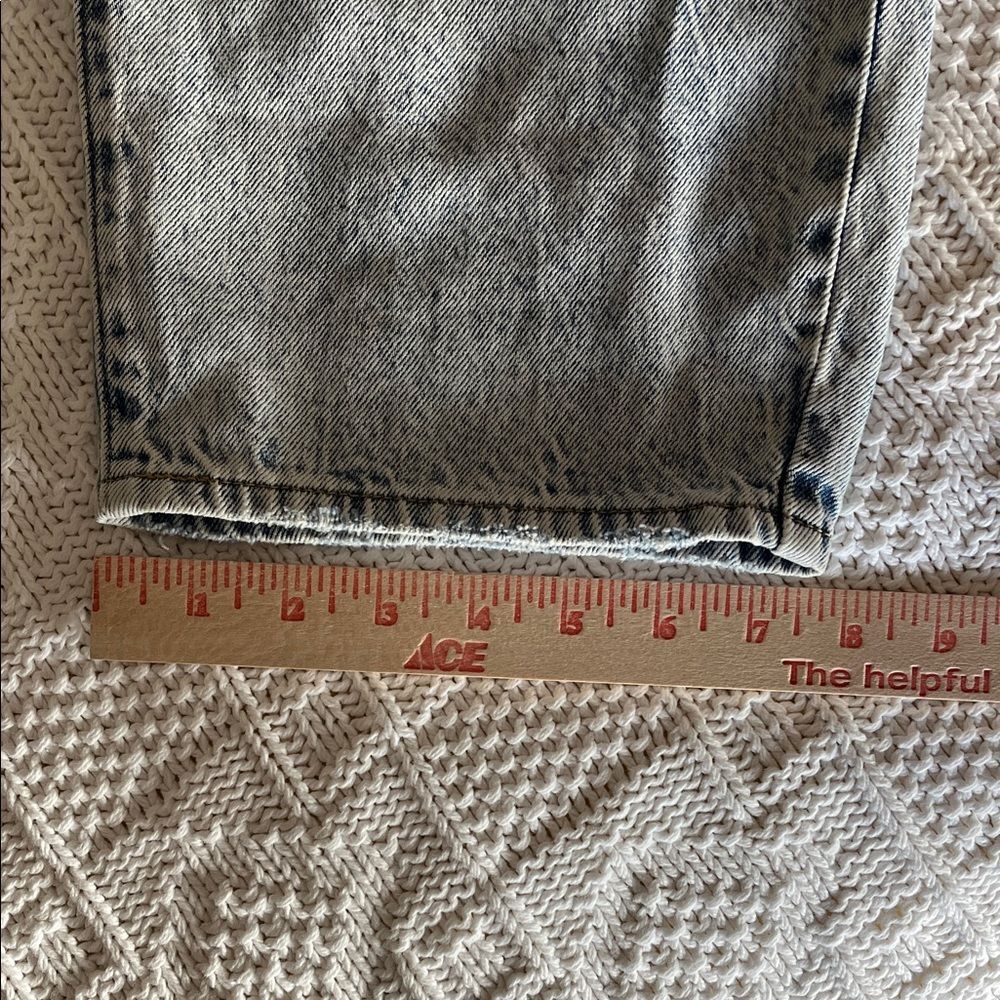 Levi's Premium Baggy Dad Women's Jeans in Fan Flare - Light Wash Sz 24 - Picture 9 of 15